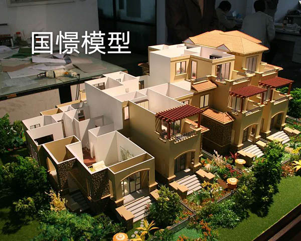 隆昌市建筑模型