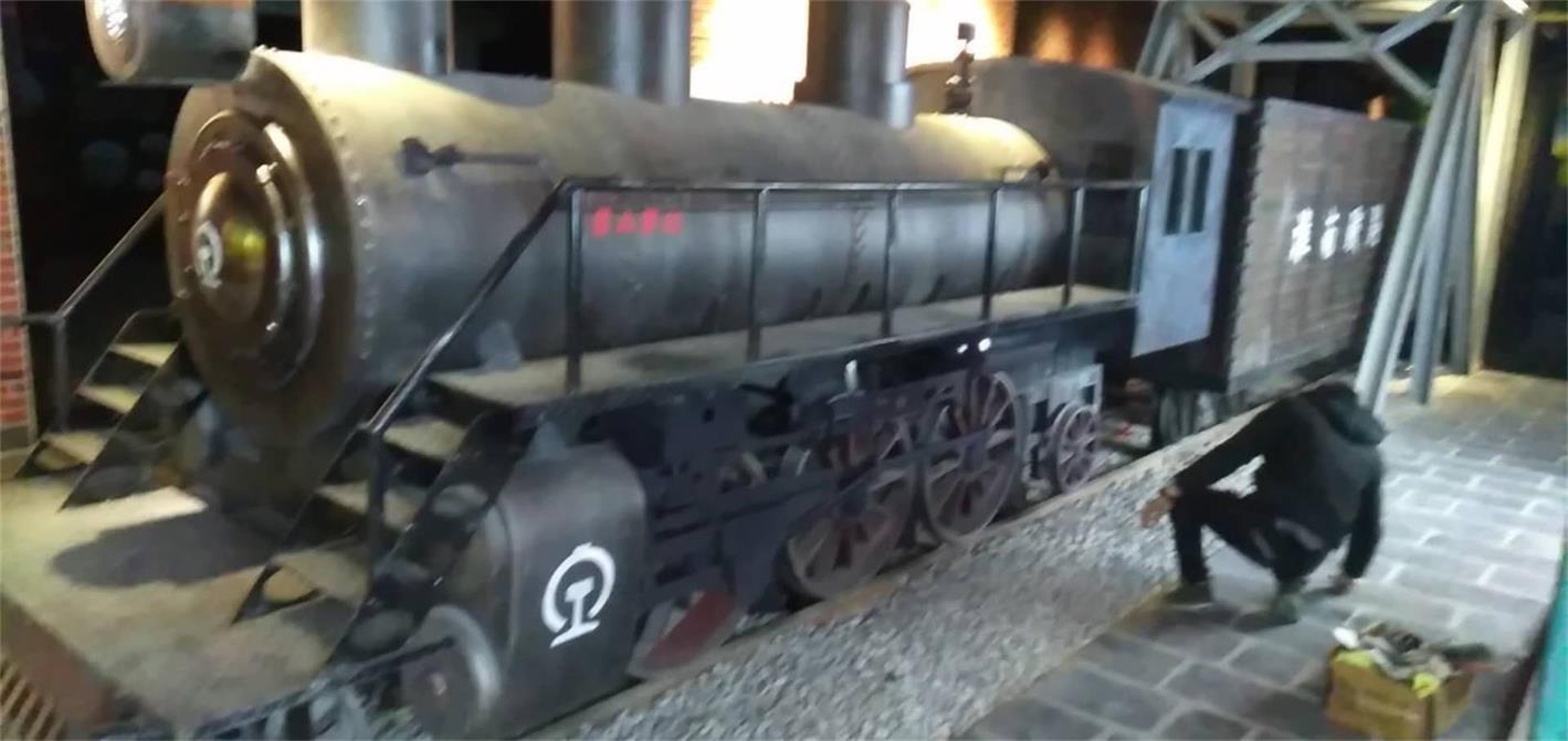 隆昌市蒸汽火车模型